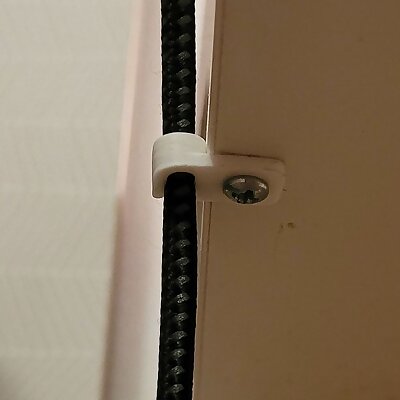 USB Cable Holder Clip  Screw in single cable