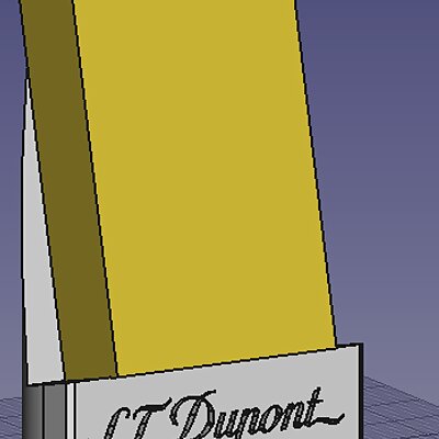 ST Dupont Lighter stand holder display