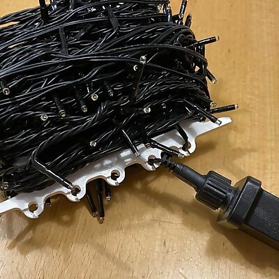 Cable rewinder for fairy lights  Aufwickler für Lichterkette