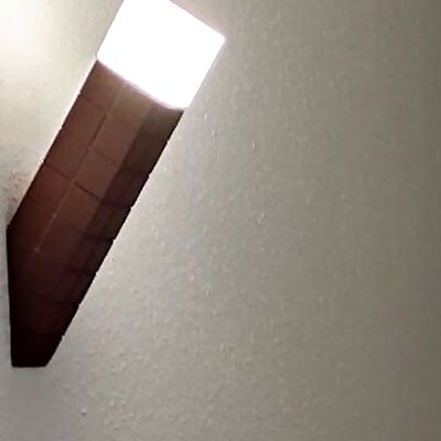 Minecraft Torch Lamp parametric