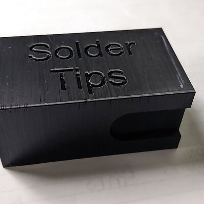 Weller solder tip storage case