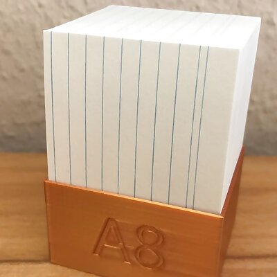 Index Cards Box DIN A8 for 200 Cards