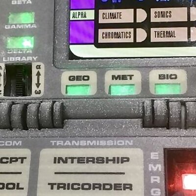Star Trek Next Generation Tricorder  TR580 v1 arduino