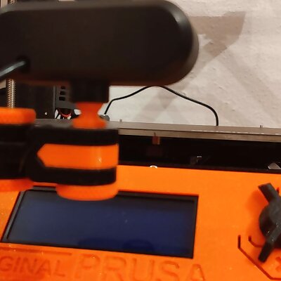 Ballnut mount for USB webcam for Sneaks articulating camera mount FreeCAD