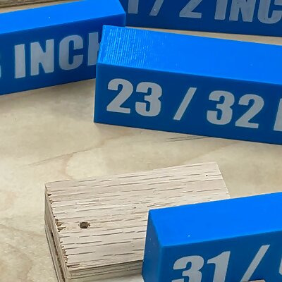 Woodworking Setup Blocks  Imperial  MMU