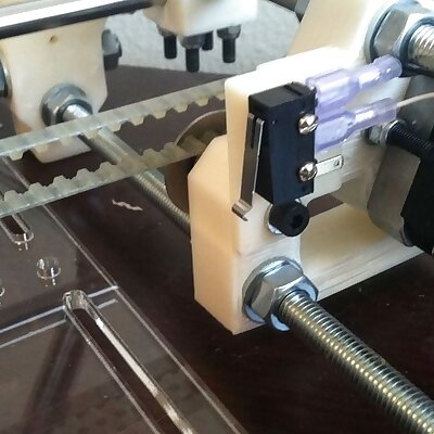 Mendel Y Axis Mechanical Switch Mount