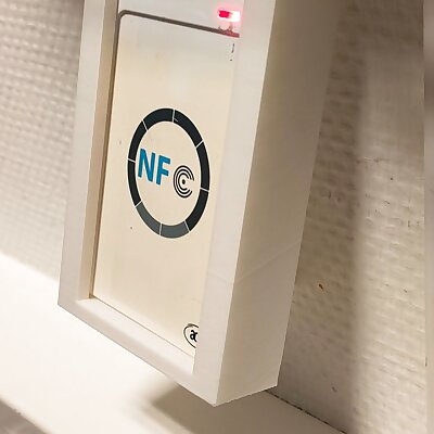 NFC Tag reader wall mount