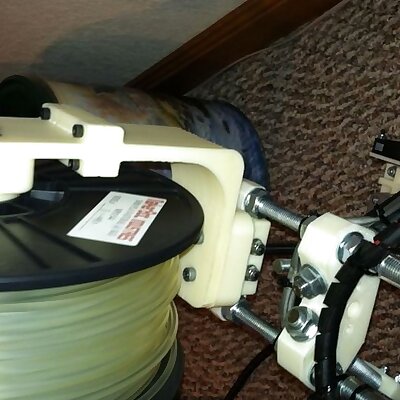 Makerbot Spool Holder Adapter for Mendel