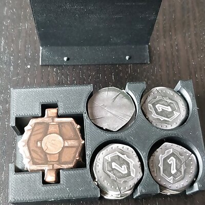 Gloomhaven Jaws of the Lion Coin and Trap tray