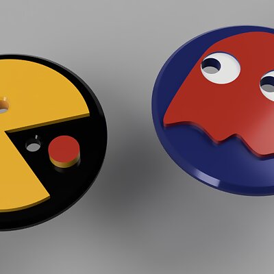 Pacman  Ghost Buttons