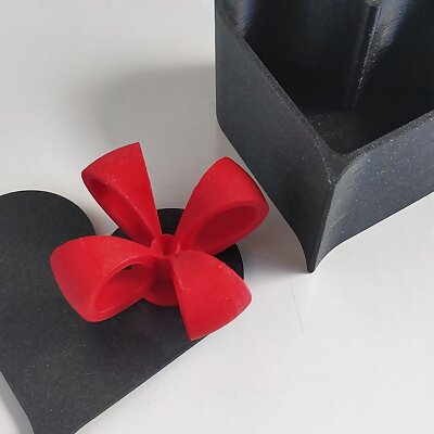 Heart Box with Gift Bow