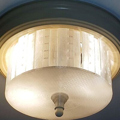 Vented Ceiling Light Shade