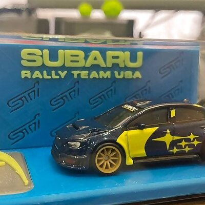 Hotwheels Subaru WRX STI 2016 Display Base