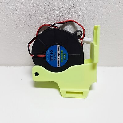 cr10s v6 and volcano clone 5015 adjustable fan mount