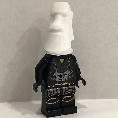 Moai Easter Island LEGO head