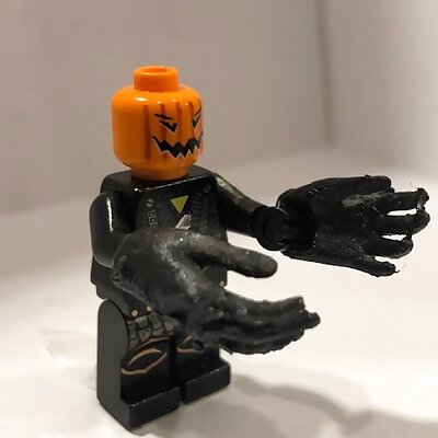 Realistic LEGO hands