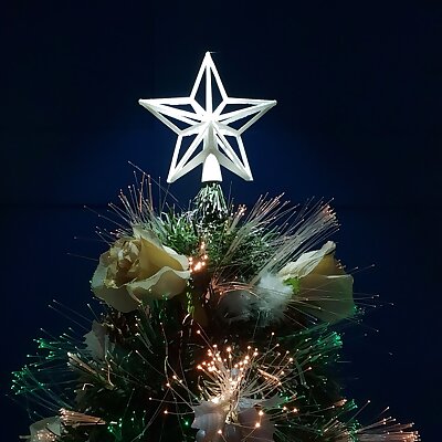 Star Christmas tree topper