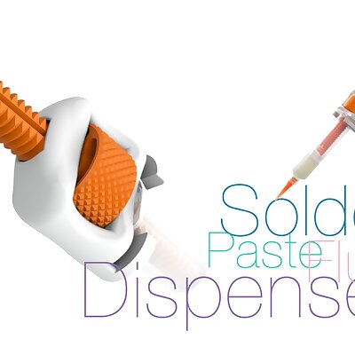 Solder paste and flux Dispenser