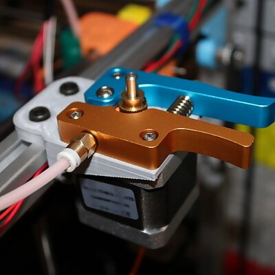 Stronger Bowden Extruder mount for 2020 extrusion tevo tarantula type