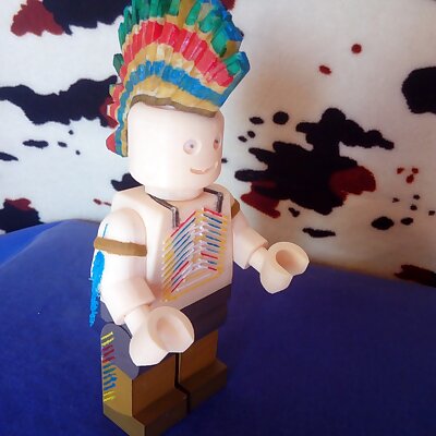 ARMS NATIVE AMERICAN LEGO GIANT VILLAGE PEOPLE