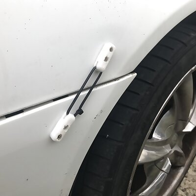 Drift Spec Zip Tie Bumper Repair