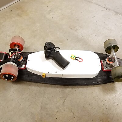 3D Printed Electric Skateboard
