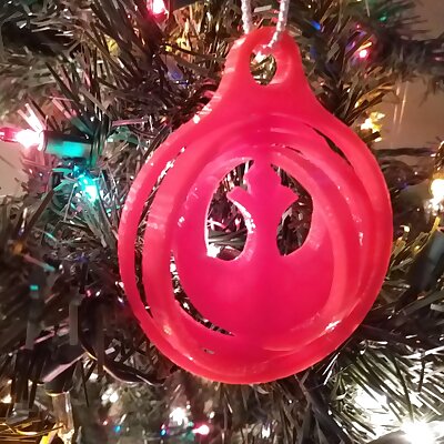 Rebel Alliance FoldableSpinable Ornament
