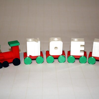 Noel Holiday Candle Train