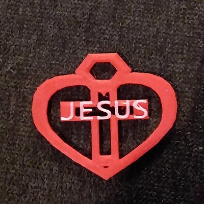 Jesus Cross With Heart