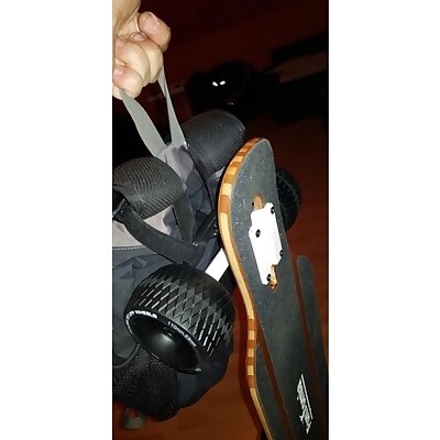 Skateboard backpack hook Prototype