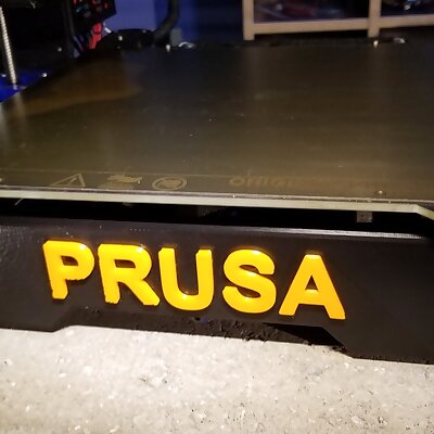 Prusa MK3 front plate cover