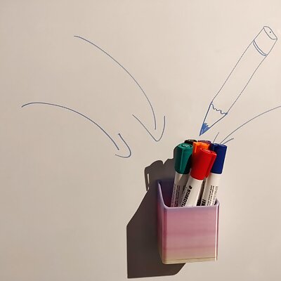 Whiteboard pen holder