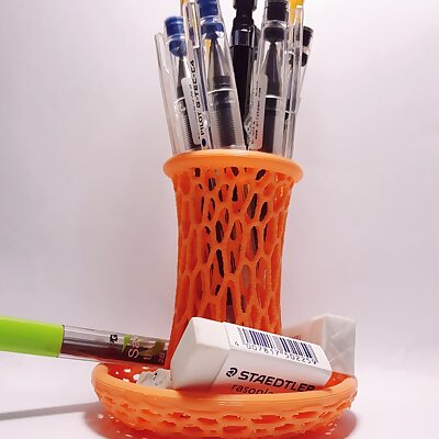 Organic pencil holder