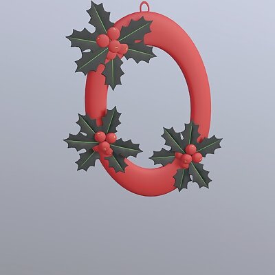 Wreath Picture Frame Ornament