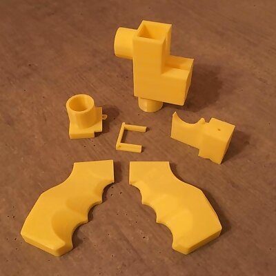 Nerf rival PVC adapter trigger version2 printable