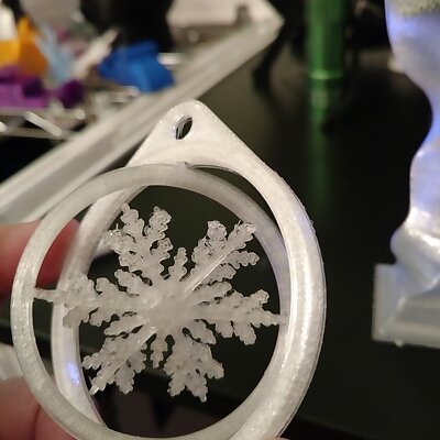 Spinning Snowflake Ornament