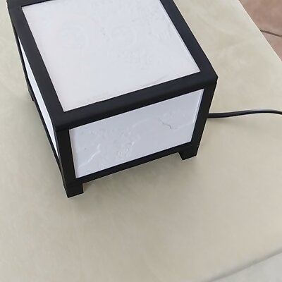 Lithophane lighting box