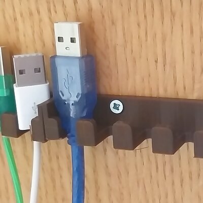USB Cable shelf