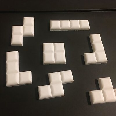 Tetris Full Set Fridge Magnets