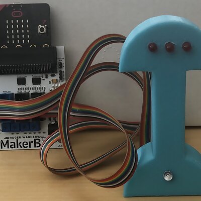 Touch Lamp housing for MakerBit project