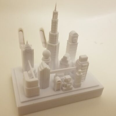 Miniature Rapture City Bioshock Model
