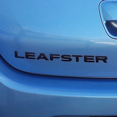 Leaf LEAFSTER logo extension