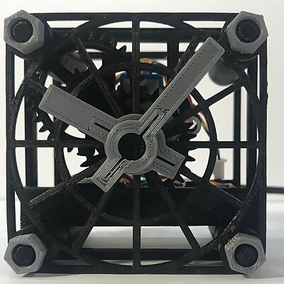 Simple Arduino 3D printed clock