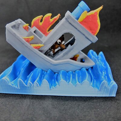 Benchy This is fine edition