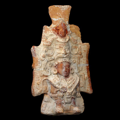 Standing Male Figure with Headdress