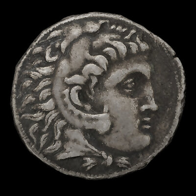 Tetradachm of Alexander the Great as Herakles