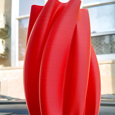 Twisted tube Vase