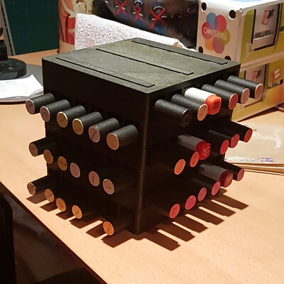 Stackable Copic® markers rack