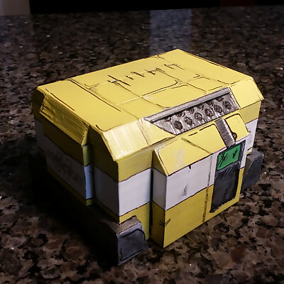 Hyperion Ammo Crate From Borderlands 2