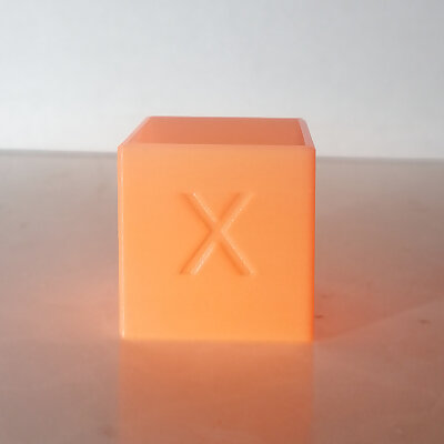 Calibration cube 25mm